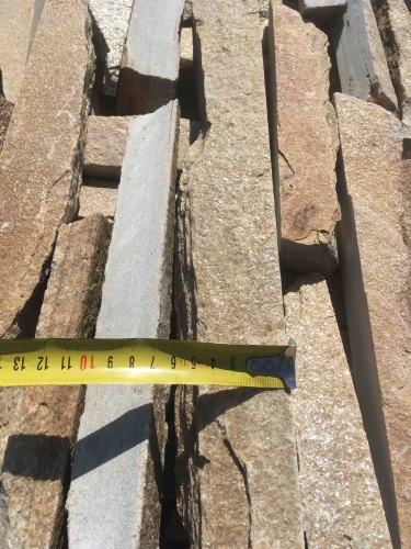 Горбушка златолит золотистый для облицовки купить в Альметьевске