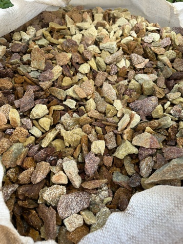 Златолит персиковый декоративная каменная крошка купить в Альметьевске