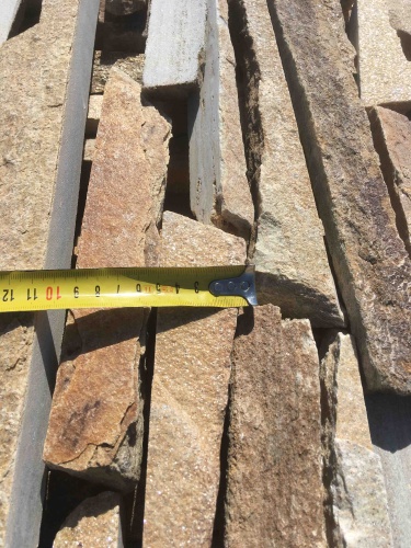 Горбушка златолит золотистый для облицовки купить в Альметьевске