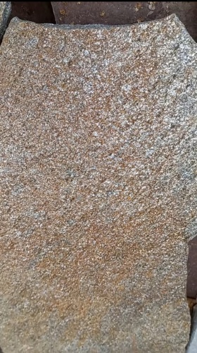 Плитняк златолит серебристый для цоколя, отмостки купить в Альметьевске