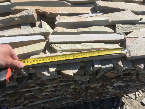 Горбушка златолит золотистый для облицовки купить в Альметьевске