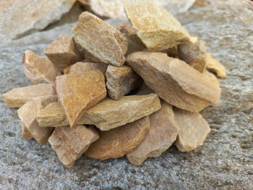 Златолит жёлтый декоративная каменная крошка купить в Альметьевске