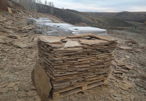 Плитняк кора дерева для цоколя, отмостки купить в Альметьевске